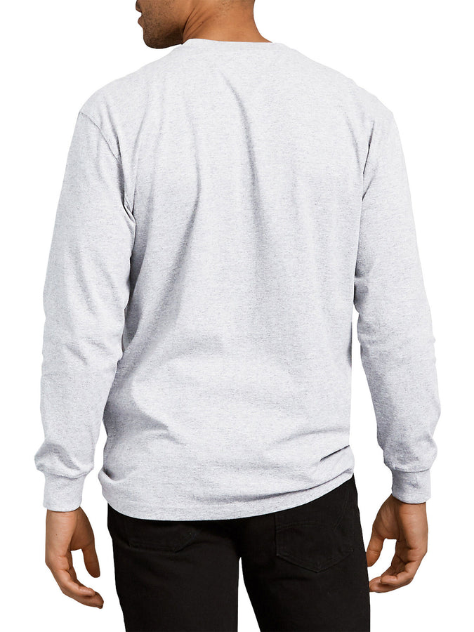 Dickies Heavyweight Pocket Long Sleeve T-Shirt | ASH GREY (AG)
