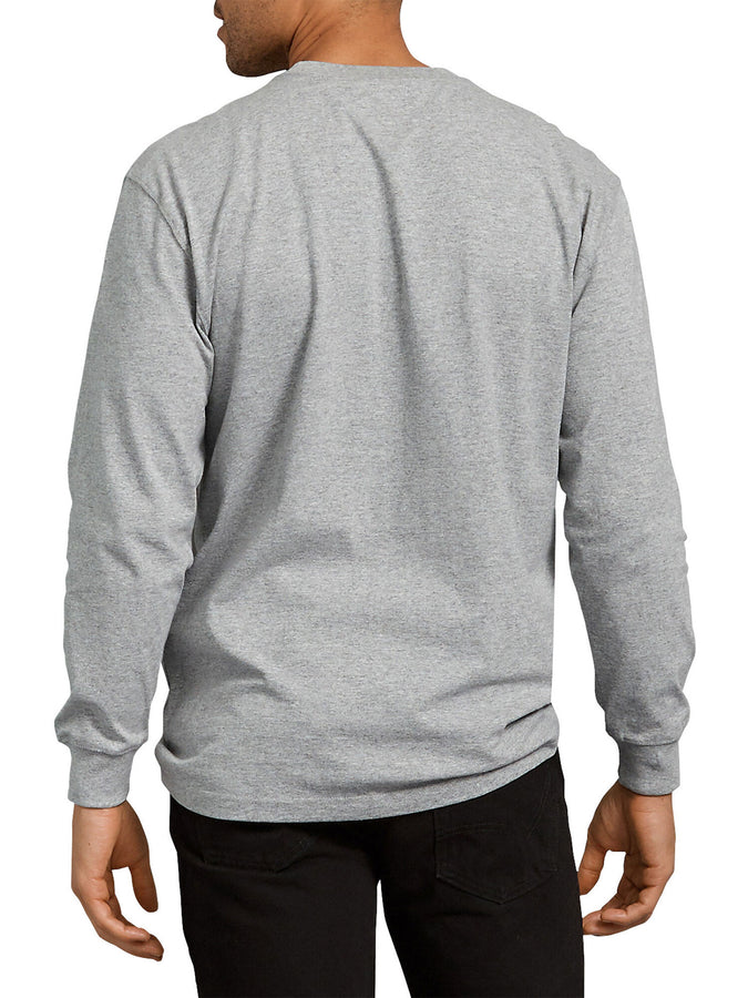 Dickies Heavyweight Pocket Long Sleeve T-Shirt | HEATHER GREY (HG)