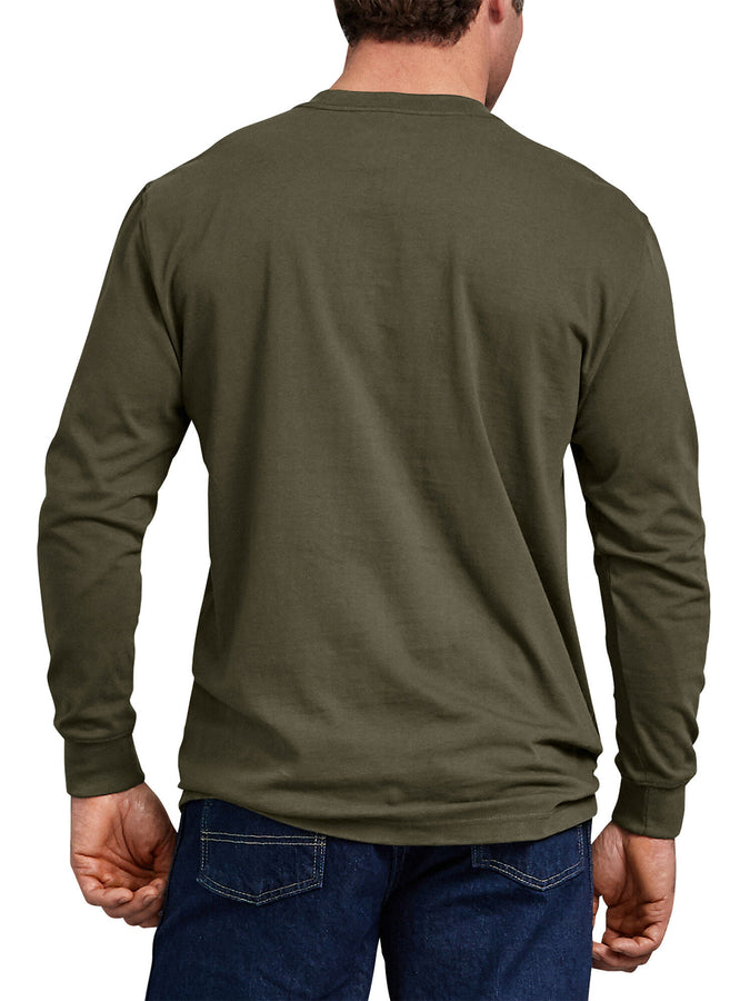 Dickies Heavyweight Pocket Long Sleeve T-Shirt | MILITARY GREEN (ML)