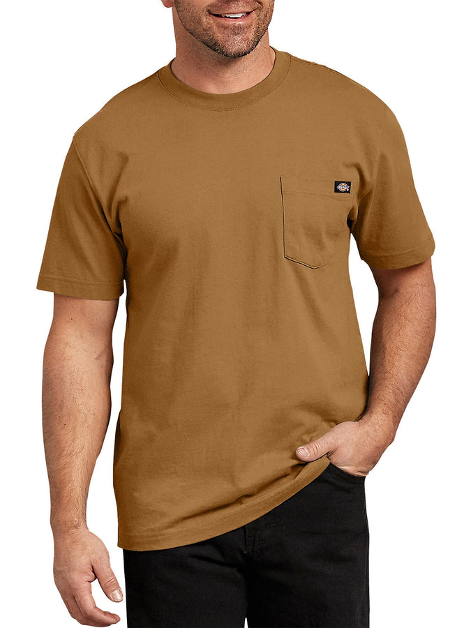 Dickies Heavyweight Pocket T-Shirt | BROWN DUCK (BD)