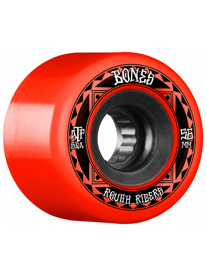 Bones ATF Rough Riders Runner Skateboard Wheels | RED