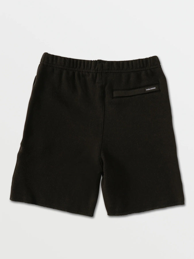 Iconic Stone Fleece Shorts | BLACK (BLK)