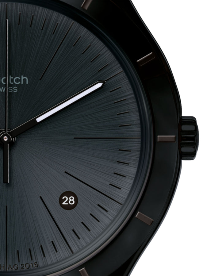 Swatch Noir Intense Watch | EMPIRE 