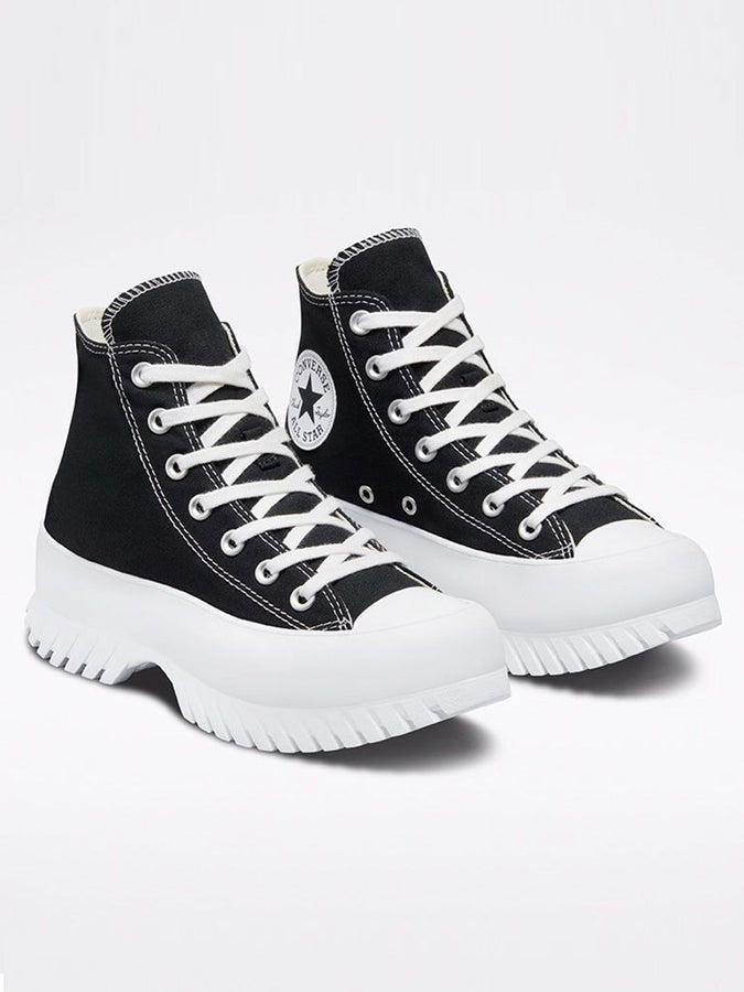 Converse CT AS Lugged 2.0 Black/Egret/White Platform Shoes | BLACK/EGRET/WHITE