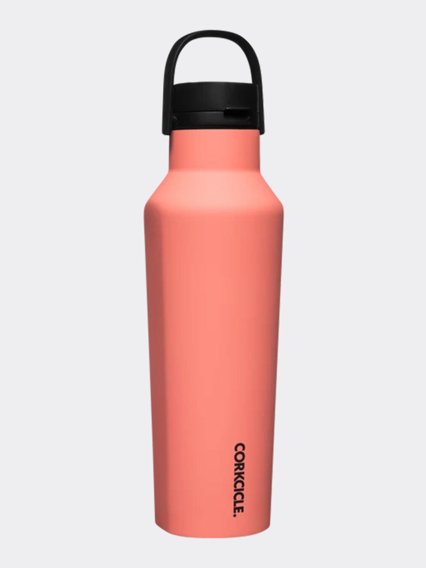 Corkcicle Sport Neon Lights 20oz Coral Canteen