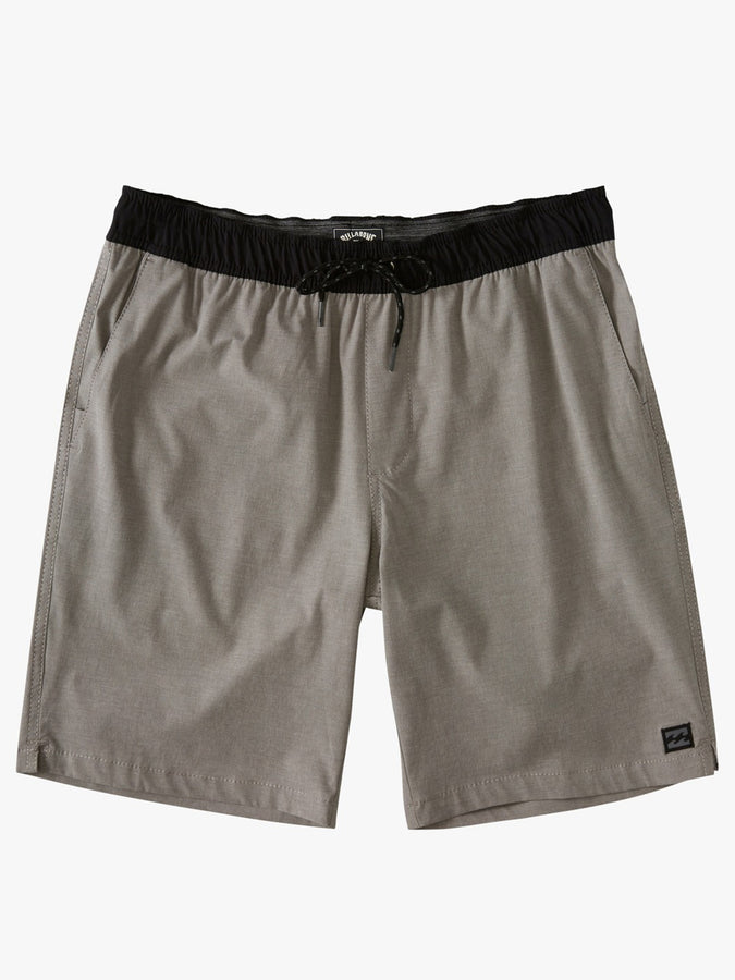 Billabong Crossfire Elastic Waist Shorts | GREY (GRY)