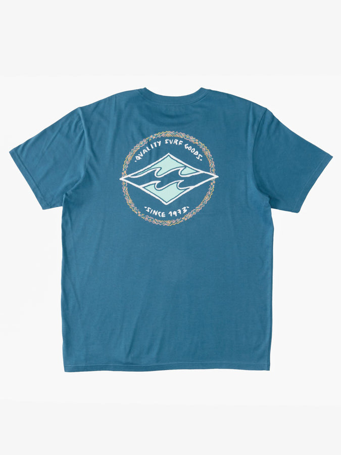 Billabong Summer 2023 Rotor Diamond T-Shirt | BLUE LAGOON (BLL)