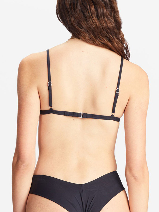 Billabong Sol Searcher Ceci Triangle Bikini Top | BLACK PEBBLE (BPB)