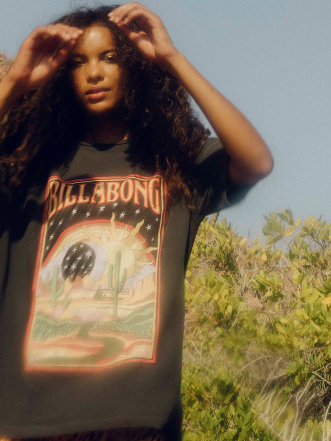 Billabong Midnight Ravers T-Shirt | OFF BLACK (OFB)