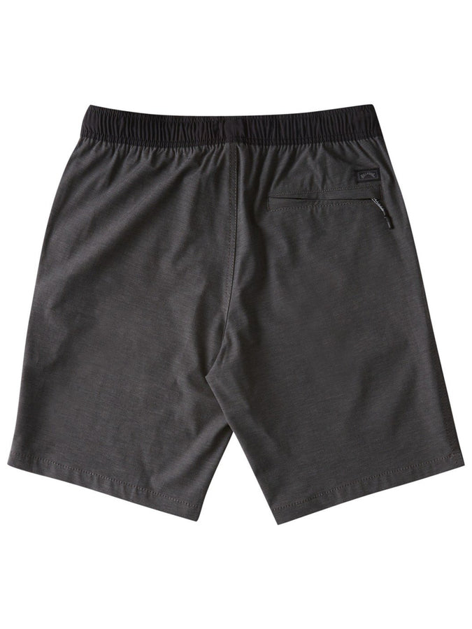 Billabong Crossfire Elastic Waist Shorts | ASPHALT (ALT)