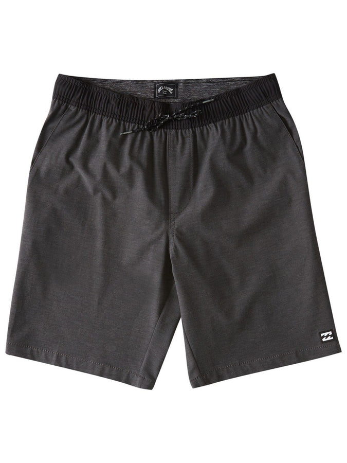 Billabong Crossfire Elastic Waist Shorts | ASPHALT (ALT)