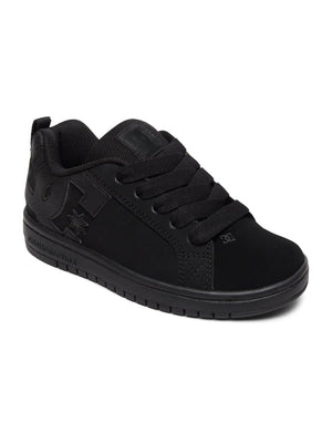 DC Spring 2023 Court Graffik Black/Black Shoes