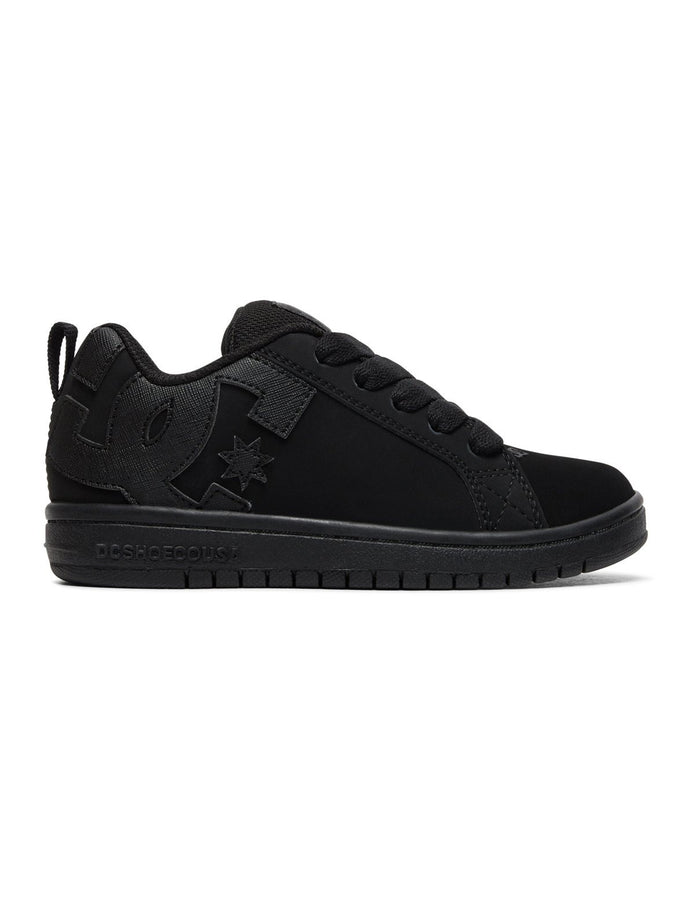DC Spring 2023 Court Graffik Black/Black Shoes | BLACK/BLACK (BB2)