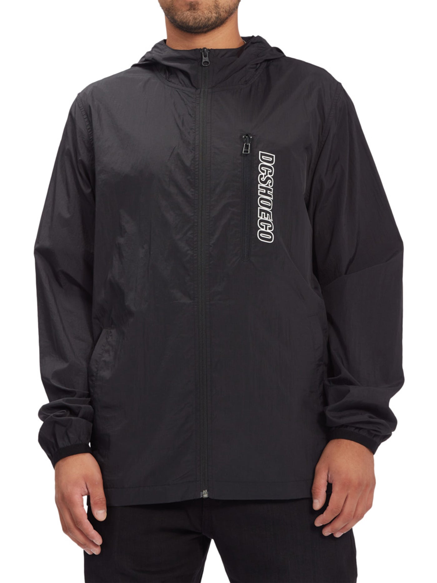 DC Dagup Solid 2 Packable Windbreaker Jacket