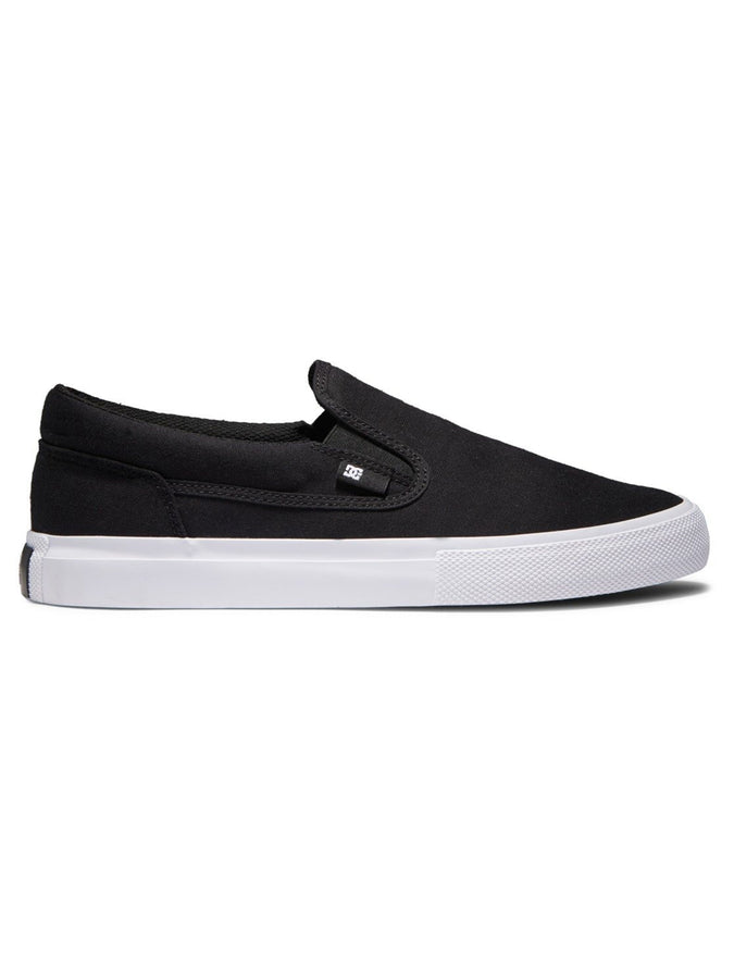 DC Manual Slip-On Shoes | BLACK/WHITE (BKW)
