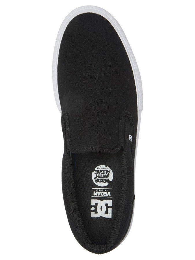 DC Manual Slip-On Shoes | BLACK/WHITE (BKW)