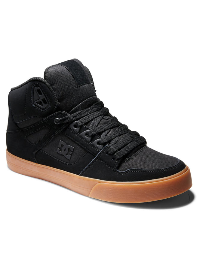 DC Pure High-Top WC Black/Gum Shoes | BLACK/GUM (BGM)