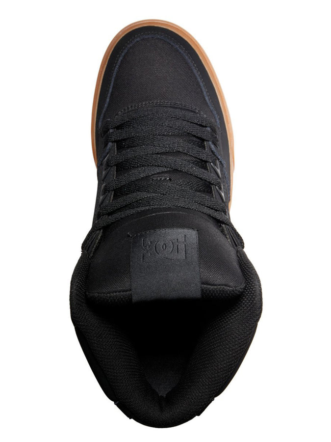 DC Pure High-Top WC Black/Gum Shoes | BLACK/GUM (BGM)