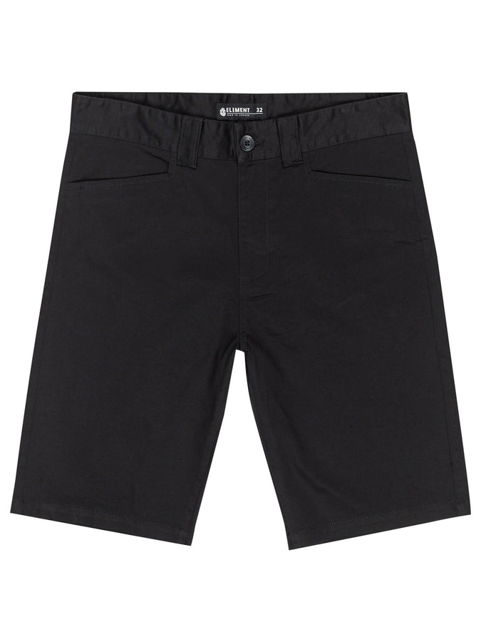 Element Sawyer Active Chino Shorts | FLINT BLACK (FBK)