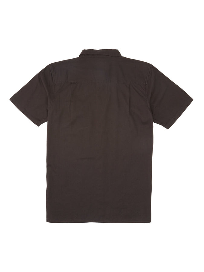 Element Passport Short Sleeve Buttondown Shirt | OFF BLACK (OFB)