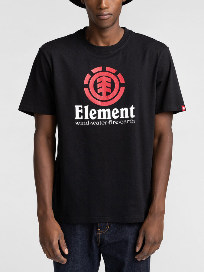 Element Vertical T-Shirt | FLINT BLACK (FBK)