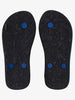 Quiksilver Spring 2023 Molokai Panel Black/Blue/Grey Sandals