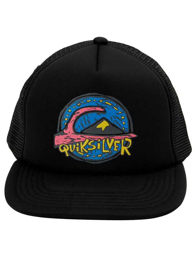 Quiksilver Tailgater JB Trucker Snapback Hat | BLACK (KVJ0)