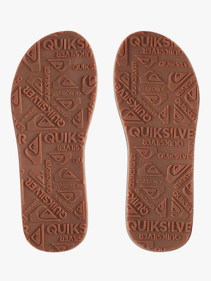 Quiksilver Carver Nubuck Solid Black Sandals | SOLID BLACK (SBKM)