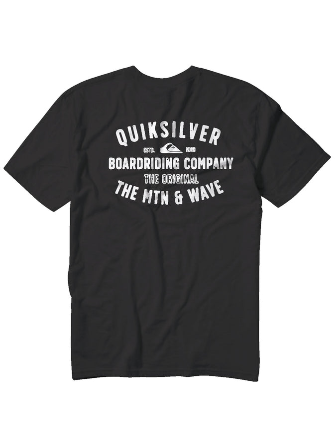 Quiksilver Spring 2023 Surf Lockup T-Shirt | BLACK (KVJ0)