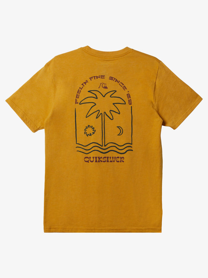 Quiksilver Spring 2023 New Take T-Shirt | BRIGHT GLD HEATHER (YKDH)