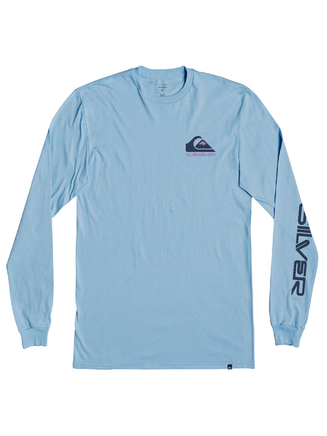 Quiksilver Spring 2023 Omni Logo Long Sleeve T-Shirt | SKY BLUE (BGC0)