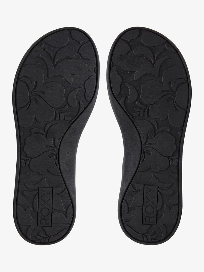Roxy Vickie Black Sandals | BLACK (BLK)