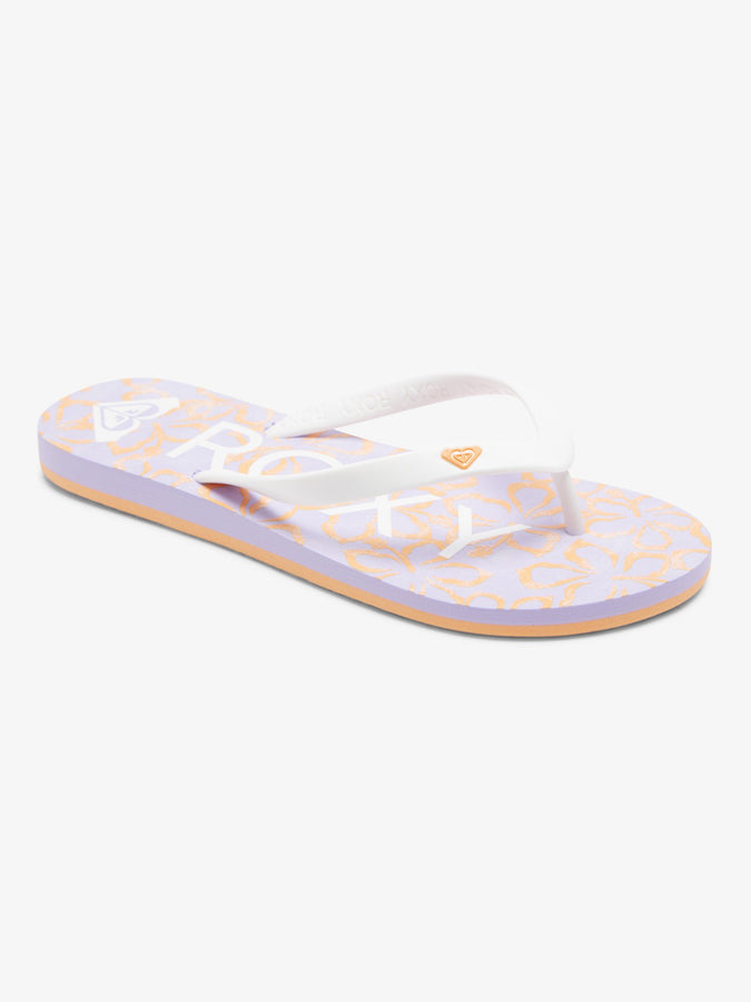 Roxy Spring 2023 Tahiti VII White/Lavender Sandals | WHITE/LAVENDER (WL0)