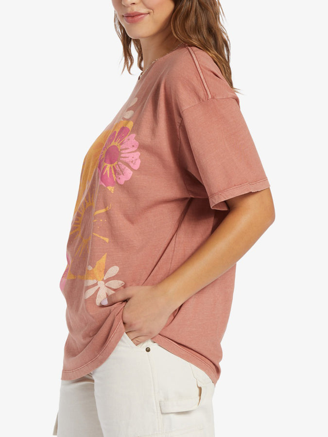 Roxy Spring 2023 Florals T-Shirt | CEDAR WOOD (MMS0)