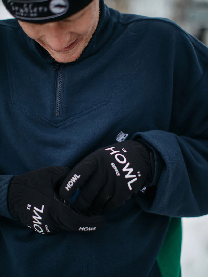 Howl Jeepster Snowboard Gloves 2023 | BLACK