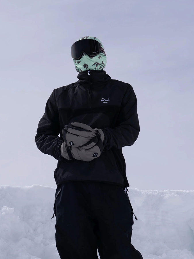Howl Pullover Snowboard Fleece 2023 | BLACK