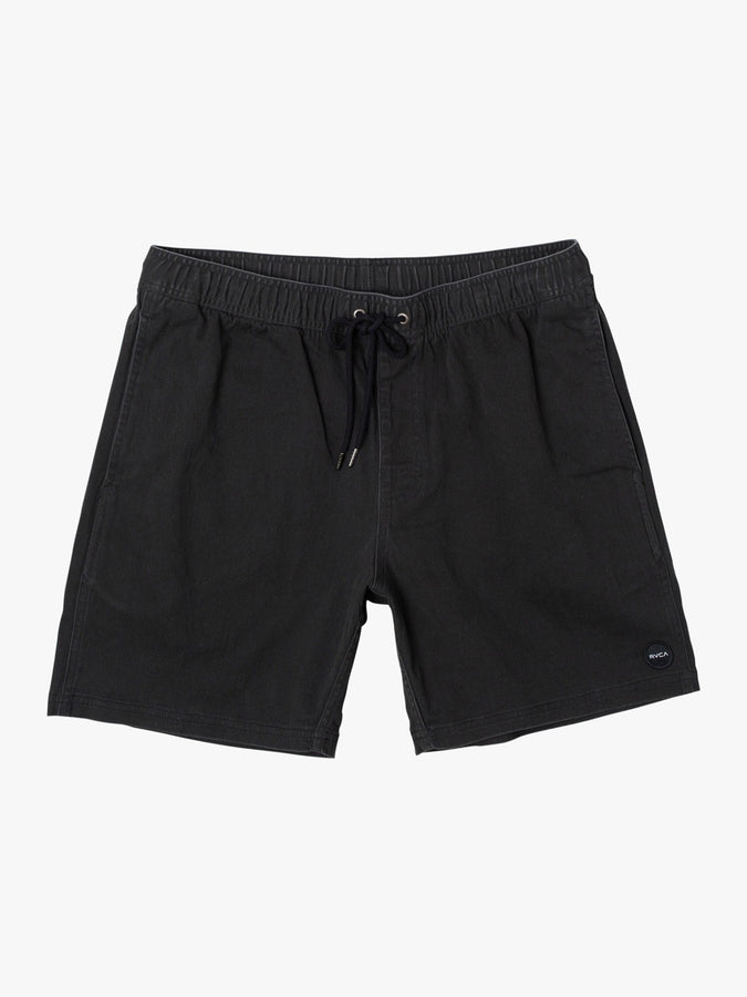 RVCA Escape Elastic Solid Shorts | BLACK (BLK)