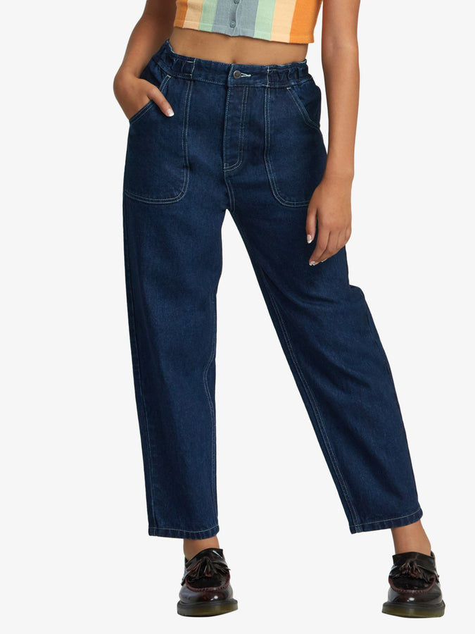 RVCA Spring 2023 Scrunchie Jeans | DARK INDIGO (DKI)