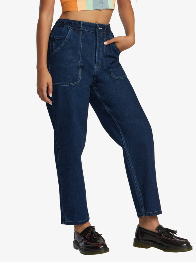 RVCA Spring 2023 Scrunchie Jeans | DARK INDIGO (DKI)