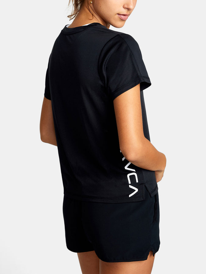 RVCA Sport Vent Workout T-Shirt | BLACK (BLK)