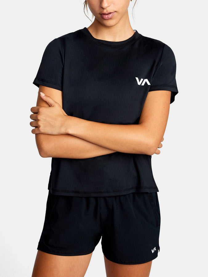 RVCA Sport Vent Workout T-Shirt | BLACK (BLK)