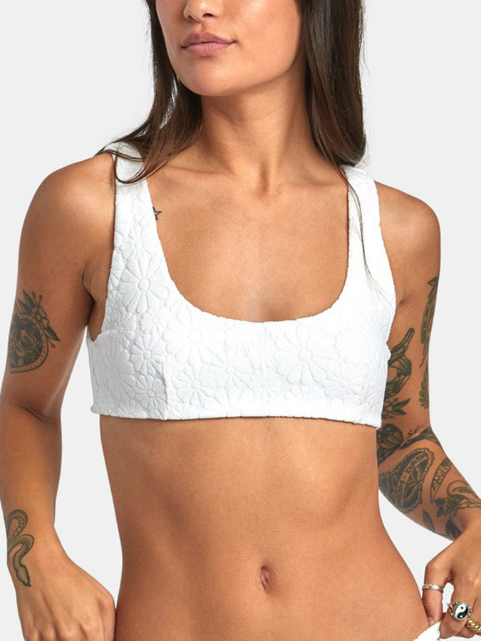 RVCA Spring 2023 Dolly Bralette Bikini Top | WHISPER WHITE (WPW)