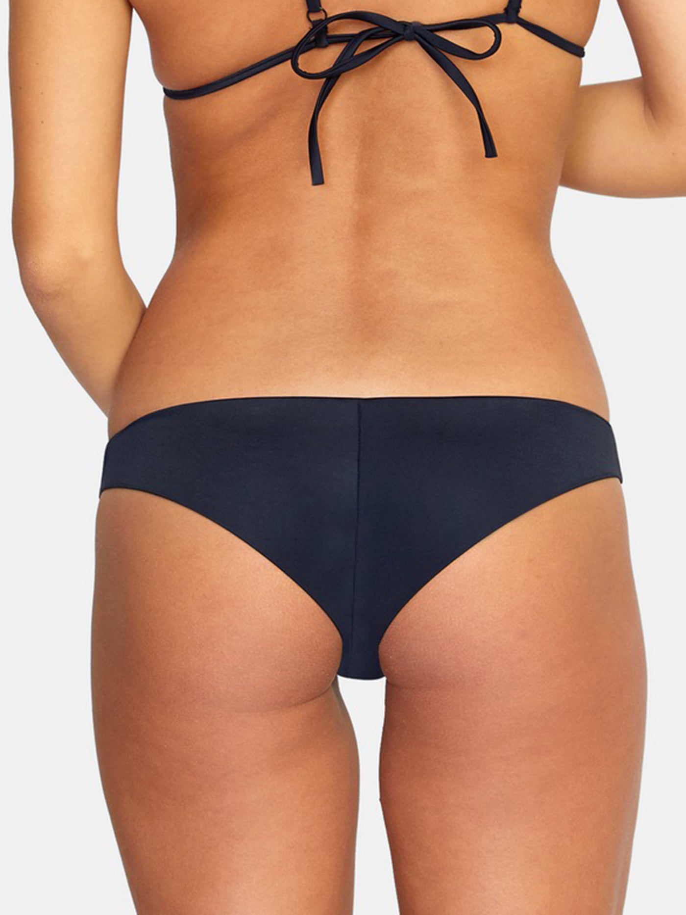 RVCA Solid Cheeky Bikini Bottom