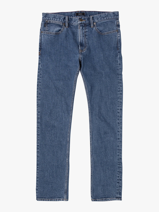 RVCA Weekend Straight Fit Stretch Jeans | LIGHT VINTAGE (LVW)