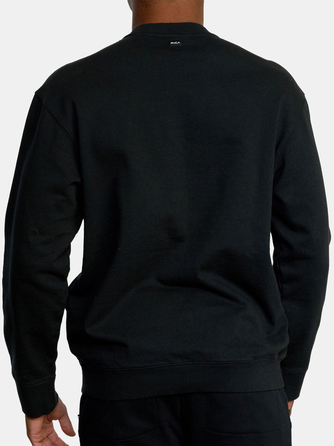 RVCA VA Essential Crewneck Sweatshirt | BLACK (BLK)