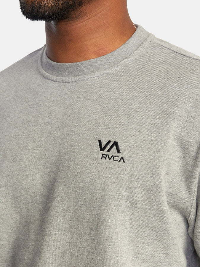 RVCA VA Essential Crewneck Sweatshirt | LIGHT MARLE (SHBH)