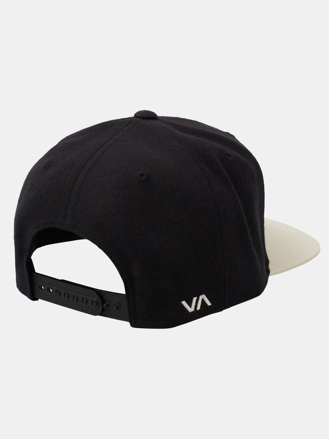 RVCA Twill II Snapback Hat | BLACK/WHITE (BKW)