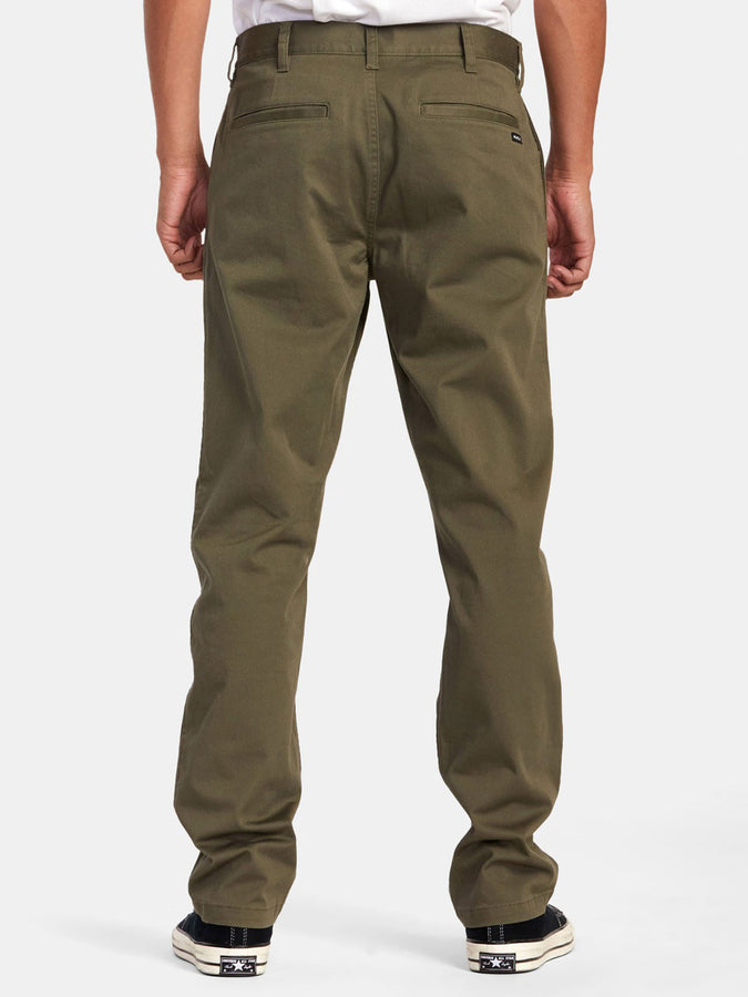 RVCA Weekend Stretch Chino Pants | OLIVE (OLV)
