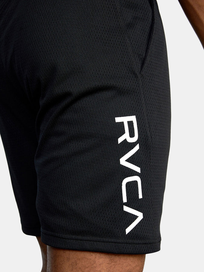 RVCA VA Mesh II Sport Shorts | BLACK (BLK)