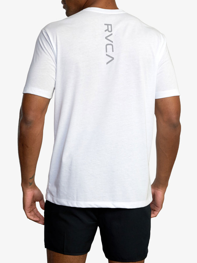 RVCA VA Mark Sport T-Shirt | WHITE/BLUE (WTB)